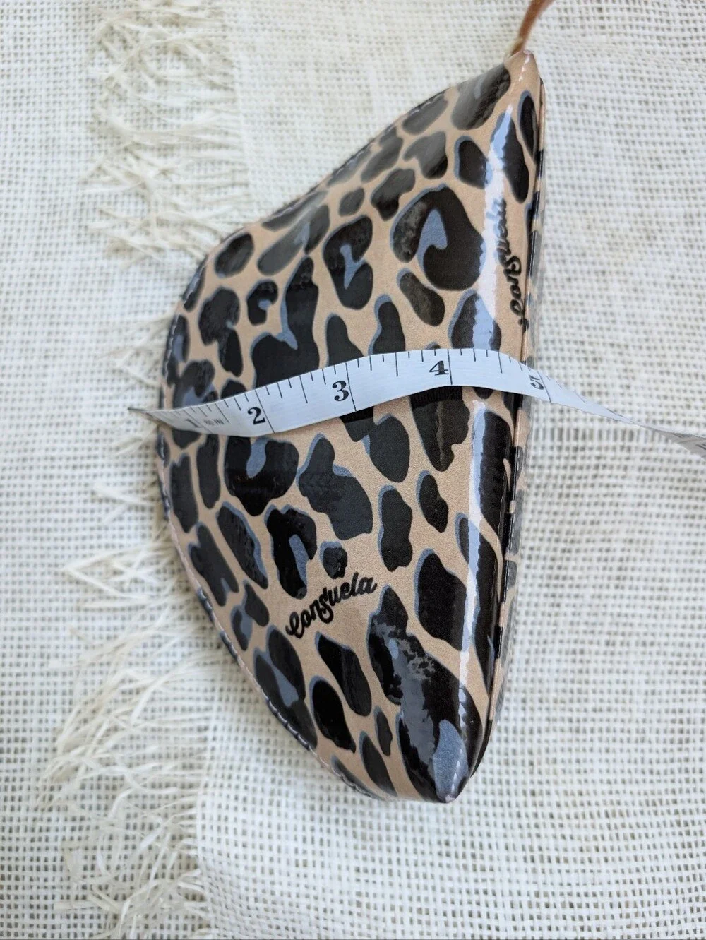 Consuela Blue Jag Medium Cosmetic Case